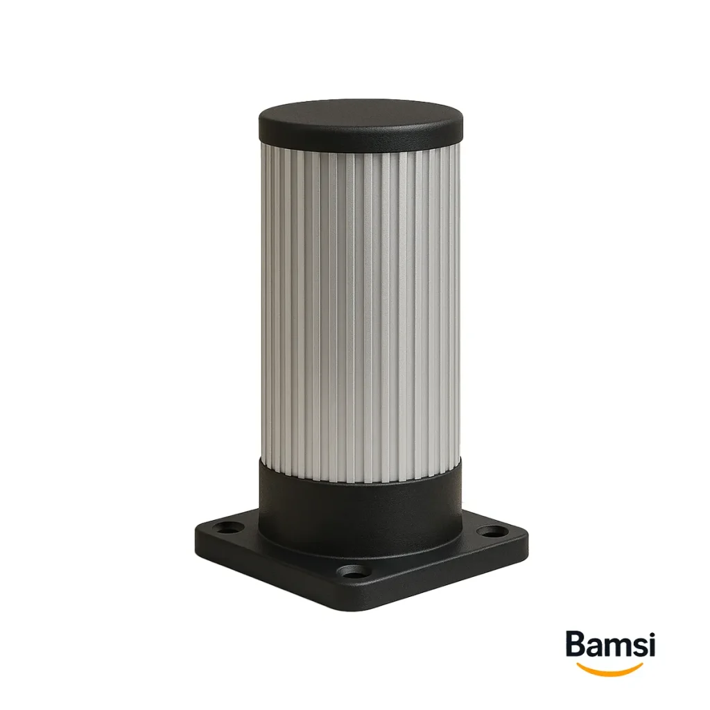 پایه کابینت آلومینیومی رومینا شیاردار نایس L11