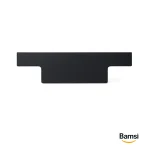 رنگ مشکی دستگیره کابینت لبه ای کد M100