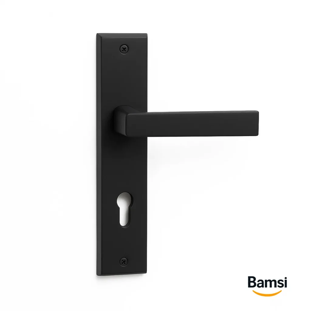 دستگیره پلاک آیلین کد 26000 مشکی مات