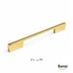 دستگیره کابینت و کمد طلایی براق b108