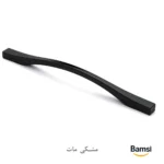 دستگیره کابینت مشکی مات b100