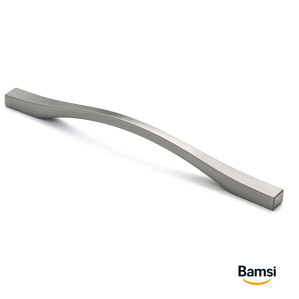 دستگیره کابینت کروم مات b100
