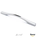 دستگیره کابینت کروم براق b100