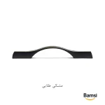 دستگیره کابینت و کمد مشکی طلایی b110