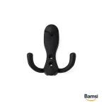 رنگ مشکی مات قلاب لباس کد L920 کوچک