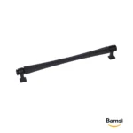 دستگیره کابینت و کمد نئوکلاسیک مشکی مات کد 1095