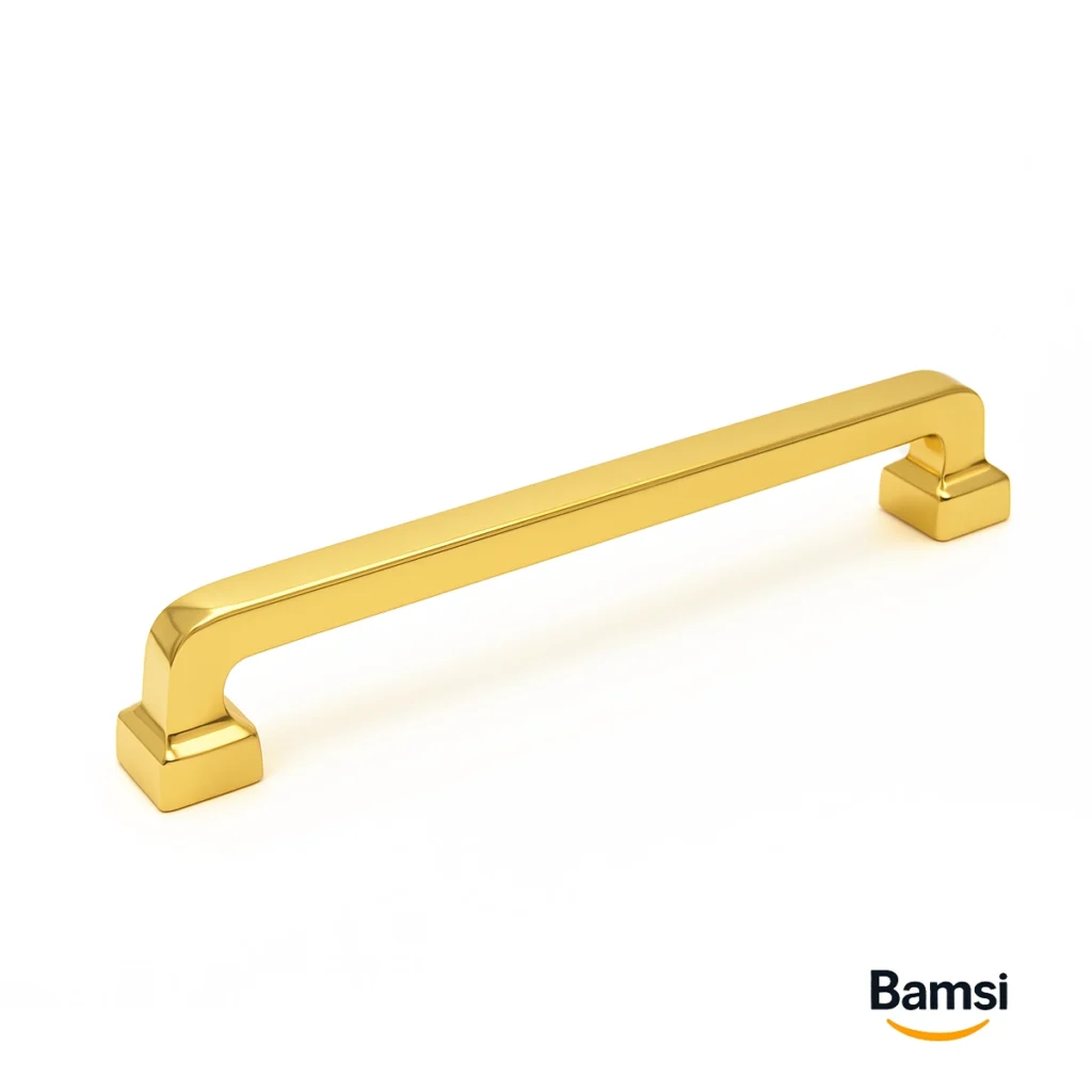 دستگیره کمد و کابینت کد B120 پایه رومی