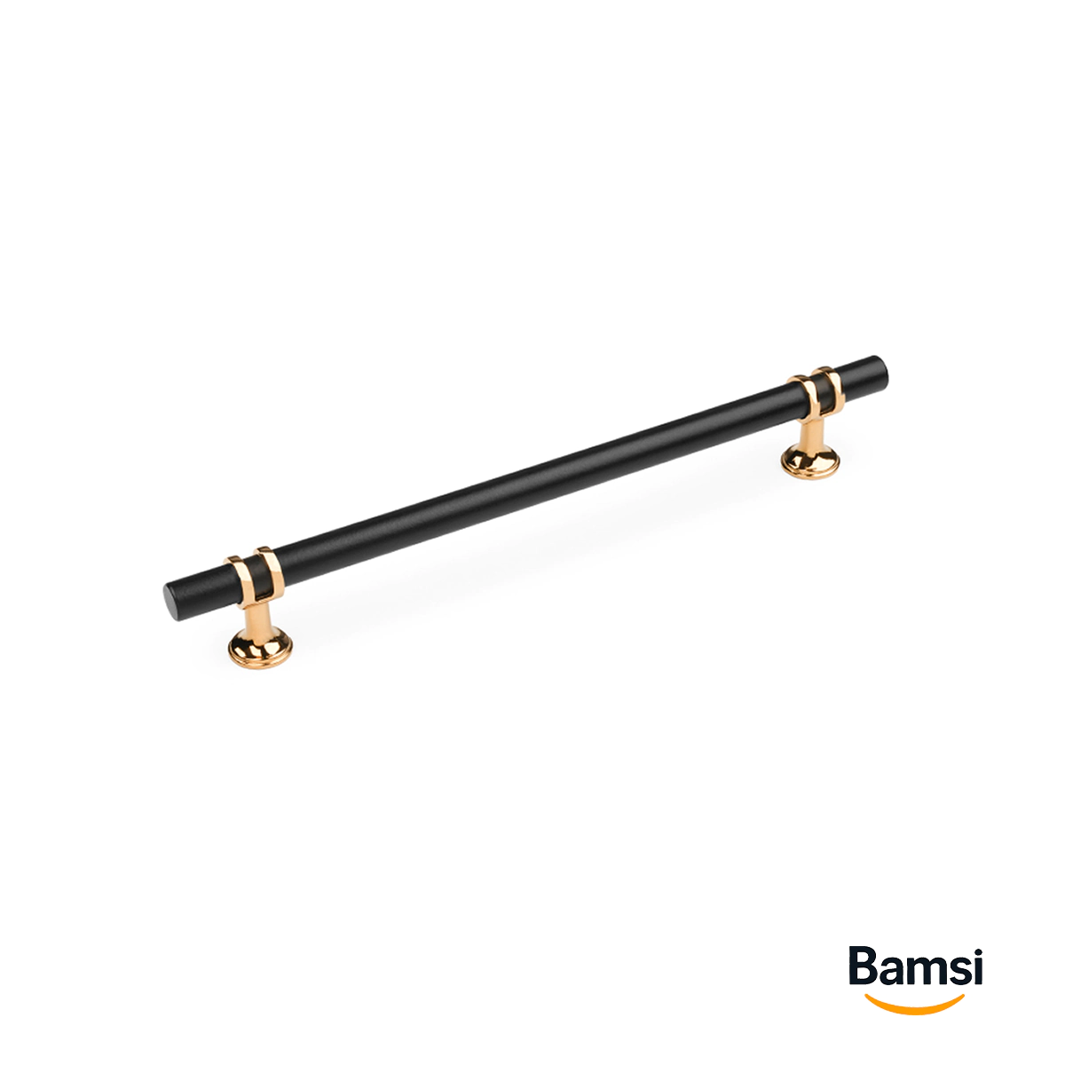 nice-n275-BLACK دستگیره مدرن کد N275-نایس رنگ مشکی و طلایی