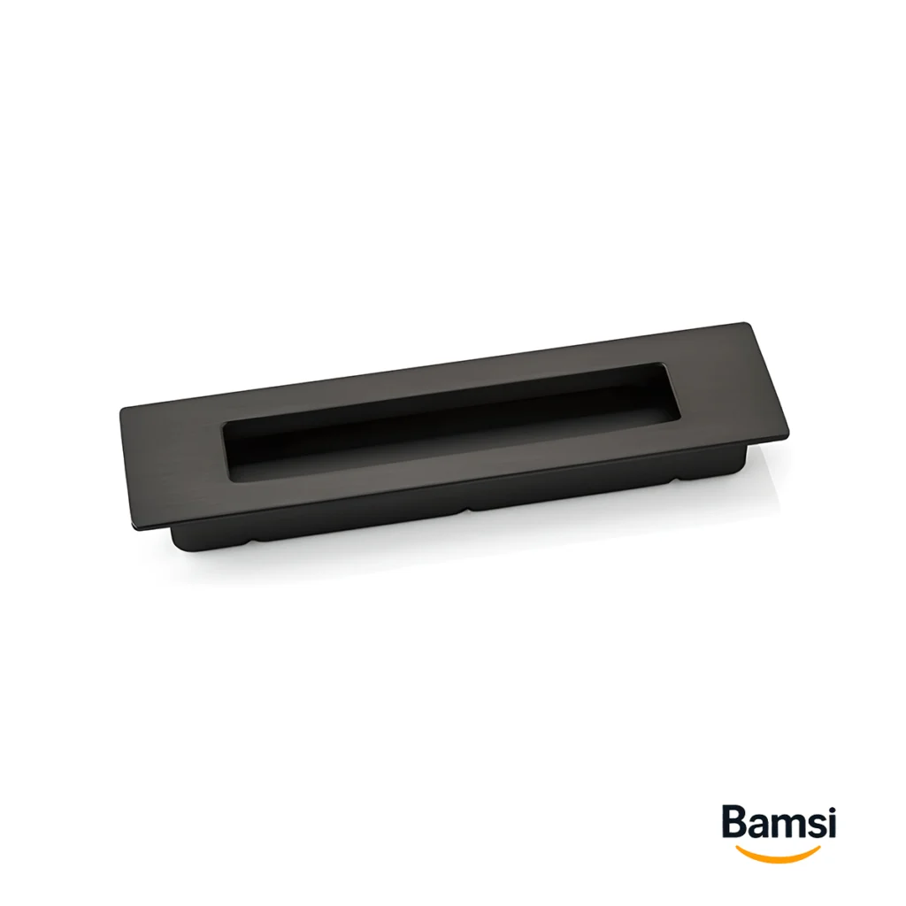 سه آپلاس دستگیره کابینت مشکی مات cx25