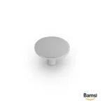 دستگیره تک پیچ گرد کروم براق کد B213