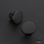 دستگیره تک پیچ کابینت و کمد مشکی مات h210