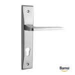 دستگیره درب سیلور مات کد - k26