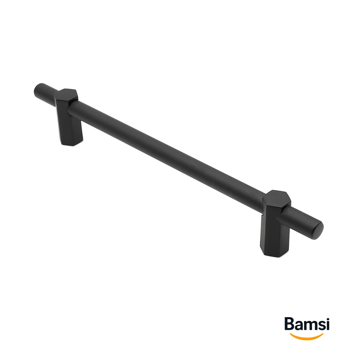 دستگیره کمد و کابینت مولکول کد 1500 - مشکی مات