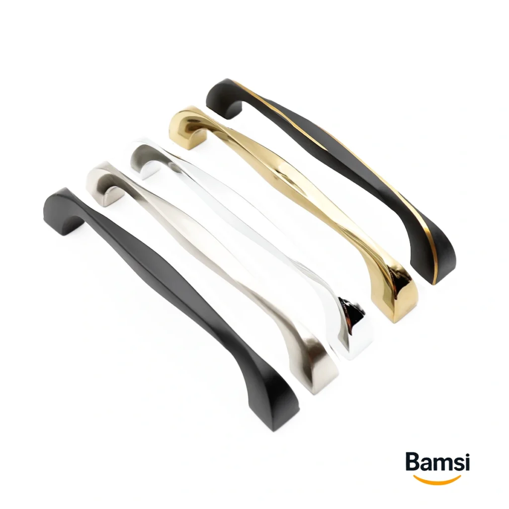 رنگ بندی متنوع دستگیره کابینت و کمد کد B115 پیچک
