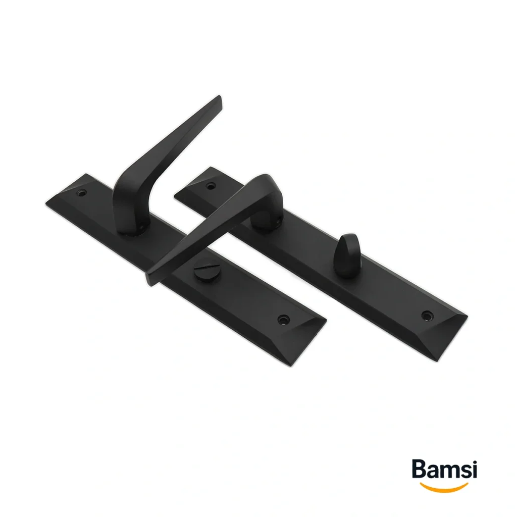 دستگیره درب مشکی کد k300