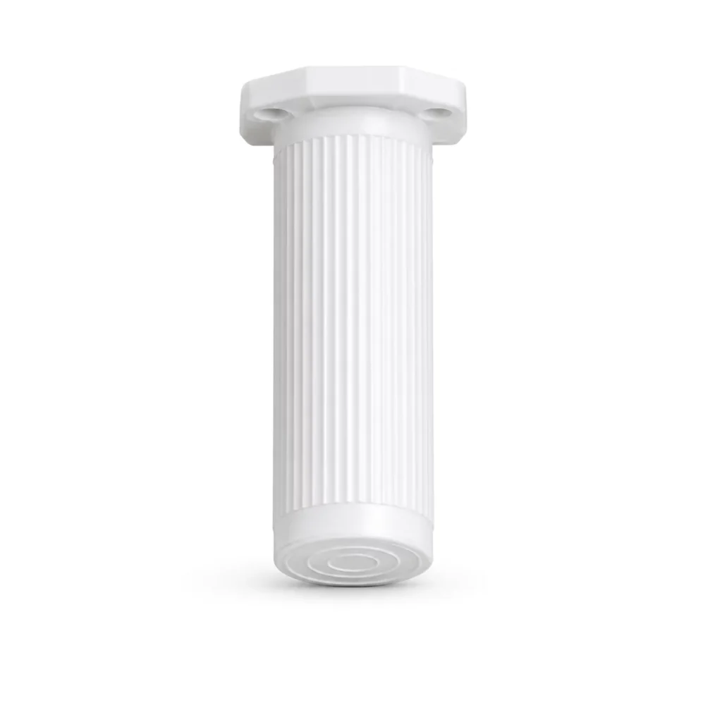 پایه کابینت کبریتی سفید نایس کد LP20 قطر 50 میل مواد مرغوب